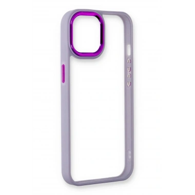 Mey İthalat®  iPhone 14 Plus Kılıf Dora Kapak - Lila