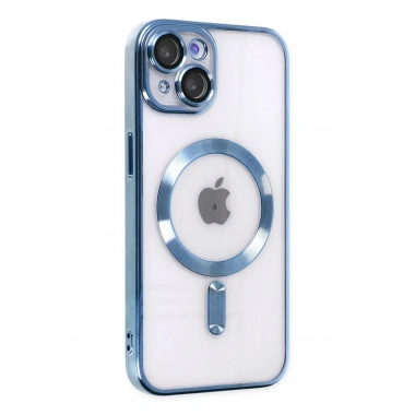 Mey İthalat®   iPhone 14 Plus Kılıf Kross Magneticsafe Kapak - Sierra Blue