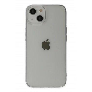 Mey İthalat® iPhone 14 Plus Kılıf Pc Sert Şeffaf Kapak - Şeffaf