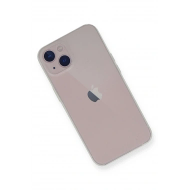 Mey İthalat®  iPhone 14 Plus Kılıf PP Ultra İnce Kapak - Beyaz