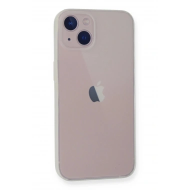 Mey İthalat®  iPhone 14 Plus Kılıf PP Ultra İnce Kapak - Beyaz
