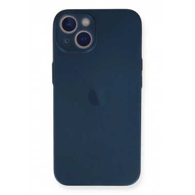 Mey İthalat® iPhone 14 Plus Kılıf PP Ultra İnce Kapak - Mavi