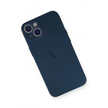 Mey İthalat® iPhone 14 Plus Kılıf PP Ultra İnce Kapak - Mavi