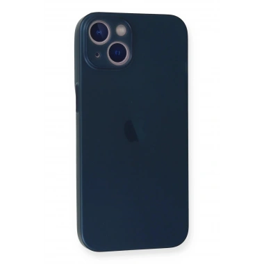 Mey İthalat® iPhone 14 Plus Kılıf PP Ultra İnce Kapak - Mavi