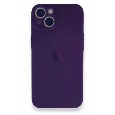 Mey İthalat®  iPhone 14 Plus Kılıf PP Ultra İnce Kapak - Mor