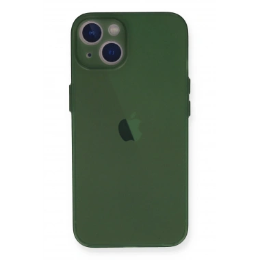 Mey İthalat® iPhone 14 Plus Kılıf PP Ultra İnce Kapak - Yeşil