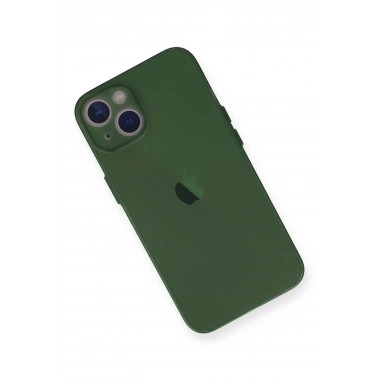 Mey İthalat® iPhone 14 Plus Kılıf PP Ultra İnce Kapak - Yeşil