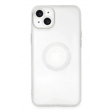 Mey İthalat® iPhone 14 Plus Kılıf Santa Lens Silikon - Şeffaf