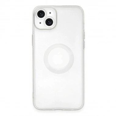 Mey İthalat® iPhone 14 Plus Kılıf Santa Lens Silikon - Şeffaf