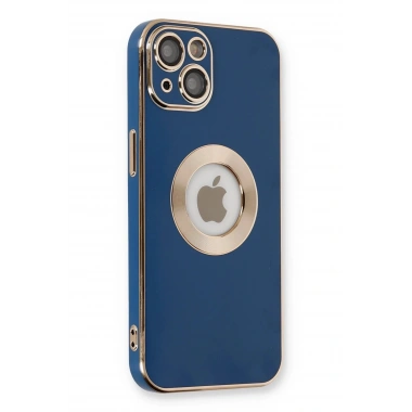 Mey İthalat® iPhone 14 Plus Kılıf Store Silikon - Mavi