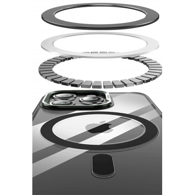 Mey İthalat®  iPhone 14 Pro Drop Magsafe Kapak - Titan Gri