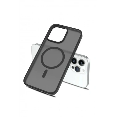 Mey İthalat®   iPhone 14 Pro Jota Magsafe Kapak - Derin Mor