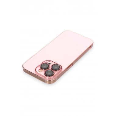 Mey İthalat® iPhone 14 Pro Kılıf Armada Lensli Kapak - Rose Gold