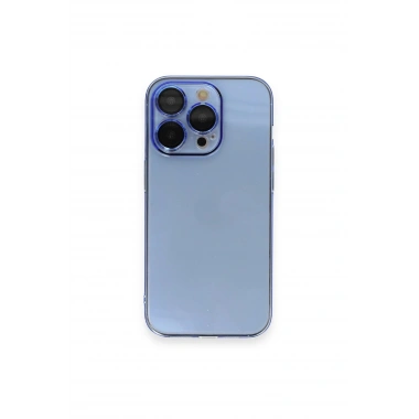 Mey İthalat® iPhone 14 Pro Kılıf Armada Lensli Kapak - Sierra Blue