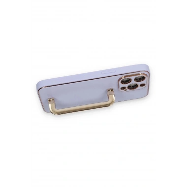 Mey İthalat®  iPhone 14 Pro Kılıf Coco Elit Kapak - Lila