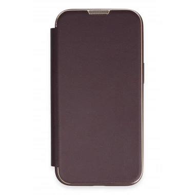 Mey İthalat® iPhone 14 Pro Kılıf Dolpin Kapaklı - Derin Mor