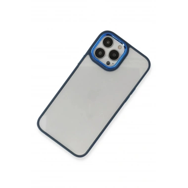 Mey İthalat® iPhone 14 Pro Kılıf Dora Kapak - Mavi