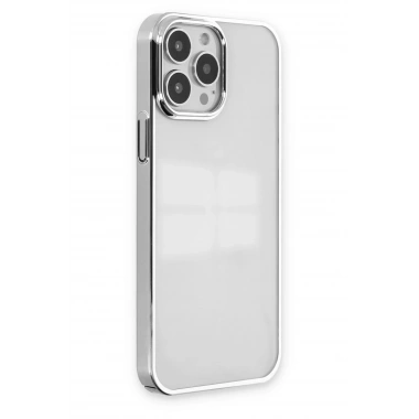 Mey İthalat® iPhone 14 Pro Kılıf Element Silikon - Gümüş