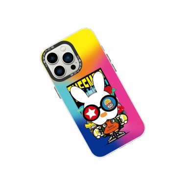 Mey İthalat®  iPhone 14 Pro Kılıf Estoril Desenli Kapak - Estoril - 10