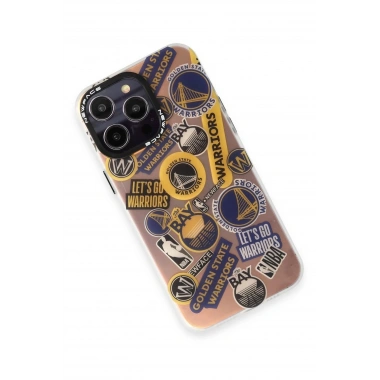 Mey İthalat®  iPhone 14 Pro Kılıf Estoril Desenli Kapak - Estoril - 13