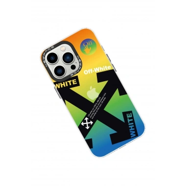 Mey İthalat®  iPhone 14 Pro Kılıf Estoril Desenli Kapak - Estoril - 5