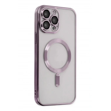 Mey İthalat®  iPhone 14 Pro Kılıf Kross Magneticsafe Kapak - Mor
