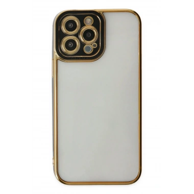 Mey İthalat® iPhone 14 Pro Kılıf Liva Lens Silikon - Siyah