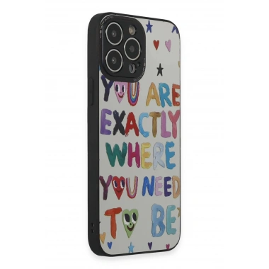 Mey İthalat®  iPhone 14 Pro Kılıf Mirror Desenli Kapak - Mirror - 10