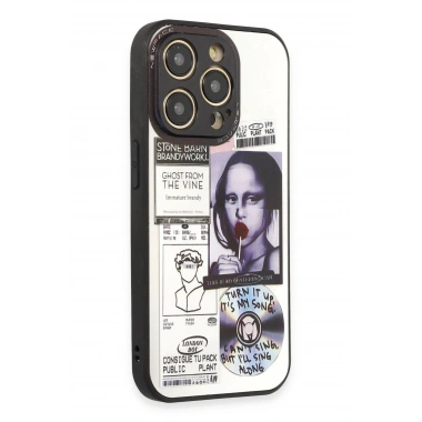 Mey İthalat®  iPhone 14 Pro Kılıf Mirror Desenli Kapak - Mirror - 2