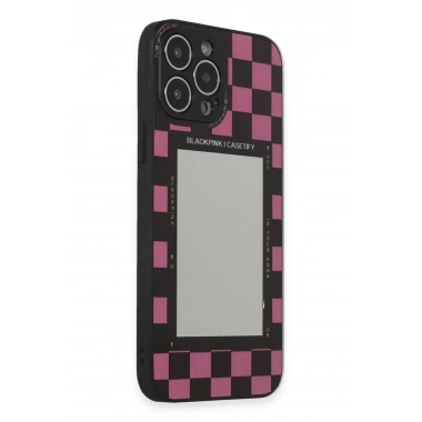 Mey İthalat®  iPhone 14 Pro Kılıf Mirror Desenli Kapak - Mirror - 8