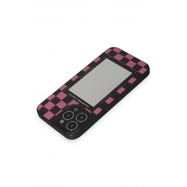 Mey İthalat®  iPhone 14 Pro Kılıf Mirror Desenli Kapak - Mirror - 8