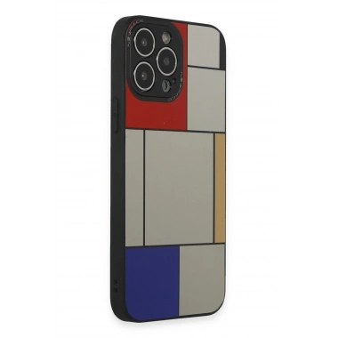 Mey İthalat®  iPhone 14 Pro Kılıf Mirror Desenli Kapak - Mirror - 9