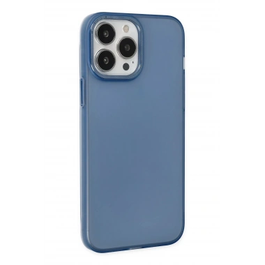 Mey İthalat®  iPhone 14 Pro Kılıf Modos Metal Kapak - Lacivert