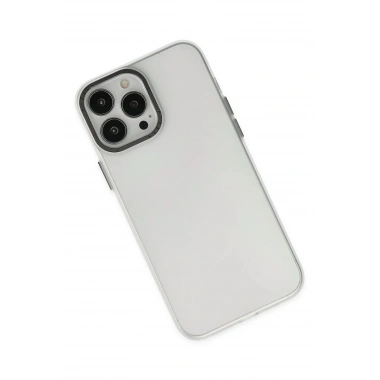 Mey İthalat® iPhone 14 Pro Kılıf Modos Metal Kapak - Şeffaf