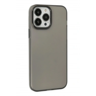 Mey İthalat® iPhone 14 Pro Kılıf Modos Metal Kapak - Siyah