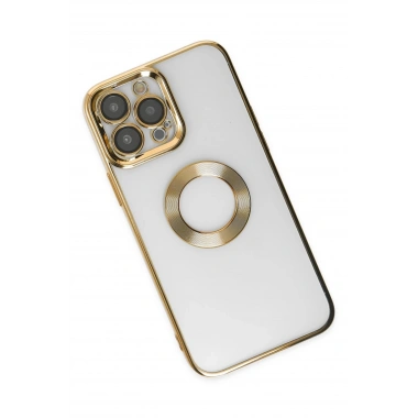 Mey İthalat® iPhone 14 Pro Kılıf Slot Silikon - Gold