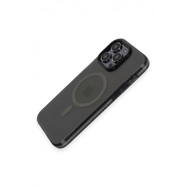 Mey İthalat® iPhone 14 Pro Kılıf Tigra Magsafe Kapak - Siyah