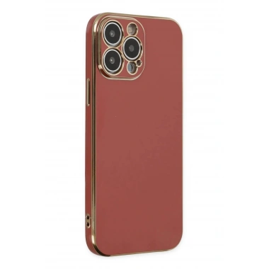 Mey İthalat®  iPhone 14 Pro Kılıf Volet Silikon - Kırmızı