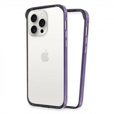 Mey İthalat®  iPhone 14 Pro Land Bumper Koruma Kapak - Derin Mor