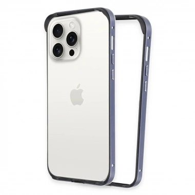 Mey İthalat®  iPhone 14 Pro Land Bumper Koruma Kapak - Lacivert