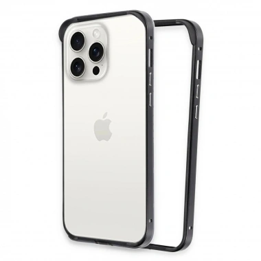 Mey İthalat® iPhone 14 Pro Land Bumper Koruma Kapak - Siyah
