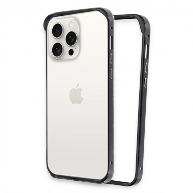 Mey İthalat® iPhone 14 Pro Land Bumper Koruma Kapak - Siyah