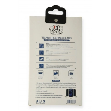 Mey İthalat®  iPhone 14 Pro Max Bilvis Hayalet Cam Ekran Koruyucu