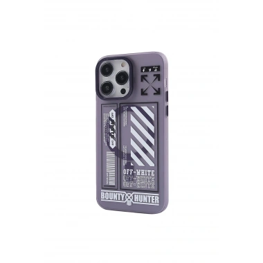 Mey İthalat®  iPhone 14 Pro Max Kılıf Apollo Magneticsafe Desenli Kapak - Apollo Mor - 1