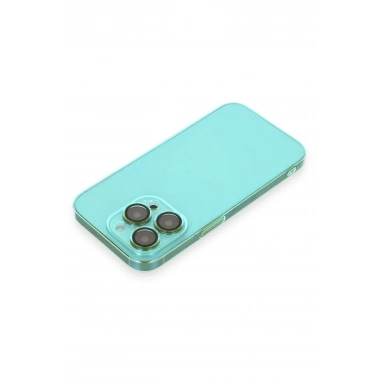Mey İthalat®  iPhone 14 Pro Max Kılıf Armada Lensli Kapak - Yeşil
