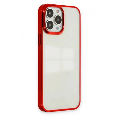 Mey İthalat®  iPhone 14 Pro Max Kılıf Element Silikon - Kırmızı