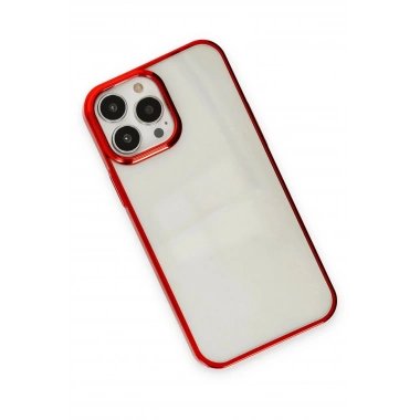 Mey İthalat®  iPhone 14 Pro Max Kılıf Element Silikon - Kırmızı