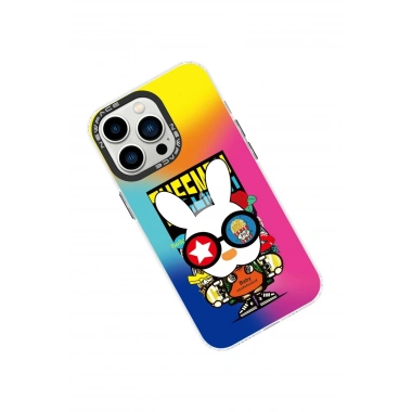 Mey İthalat®  iPhone 14 Pro Max Kılıf Estoril Desenli Kapak - Estoril - 10