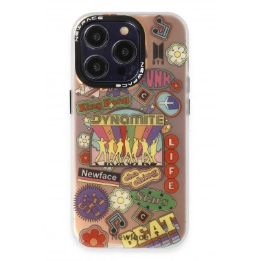 Mey İthalat®  iPhone 14 Pro Max Kılıf Estoril Desenli Kapak - Estoril - 14