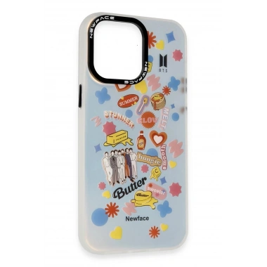 Mey İthalat®  iPhone 14 Pro Max Kılıf Estoril Desenli Kapak - Estoril - 16